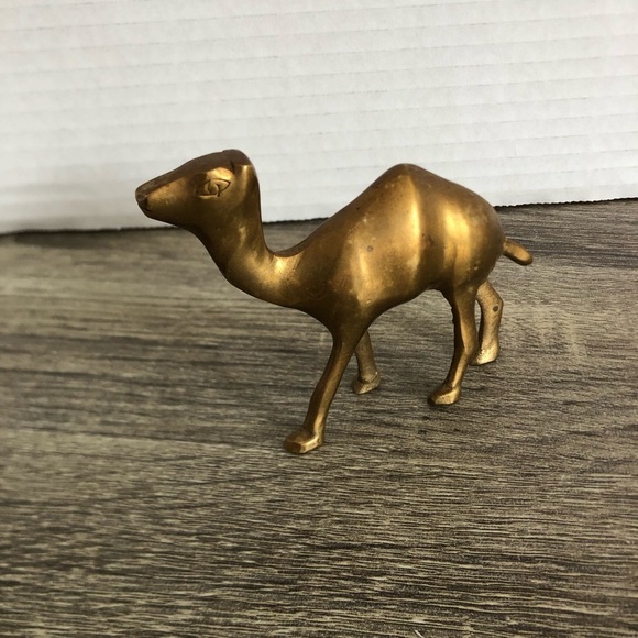 Vtg Brass Camel Figurine - Picture 4 of 14